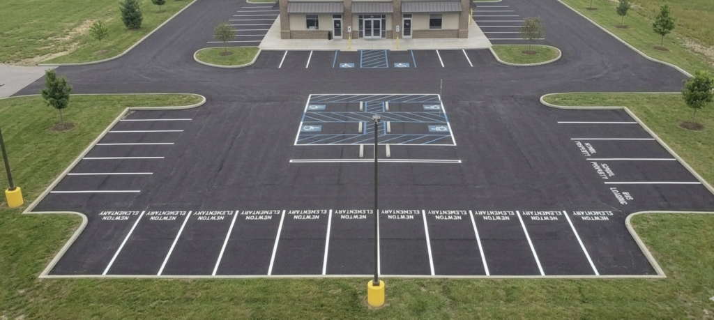 line marking alexandria va